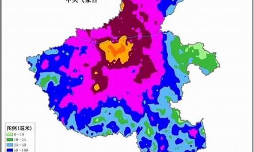 河南未来降雨最新消息_河南未来1一7天降水分布图