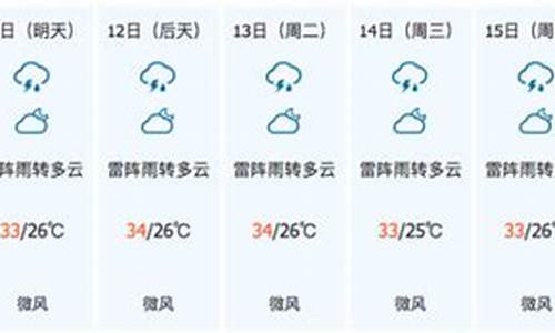 儋州天气预报15天查询当地三亚天气_儋州天气预报15天查询当